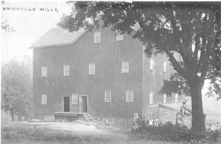 Union Mills on the Rouge River, built 1841, burned 1930s