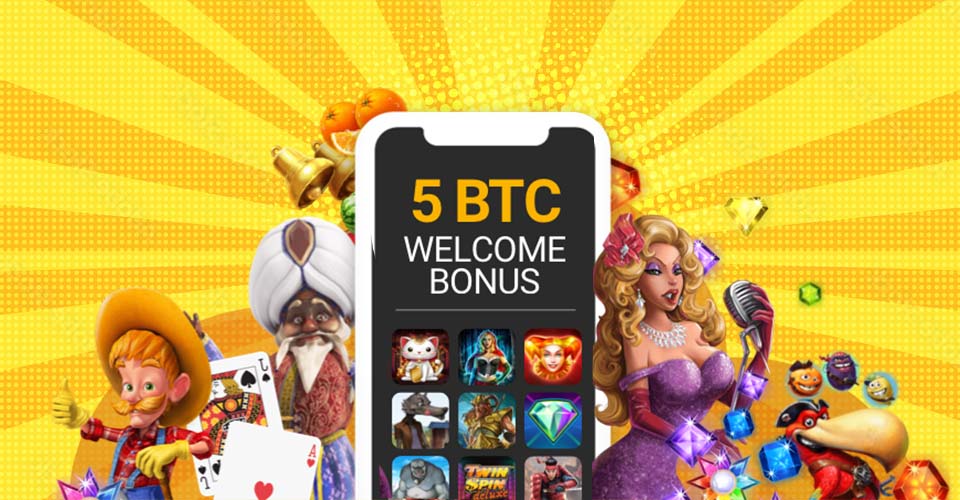 casino app on smartphone