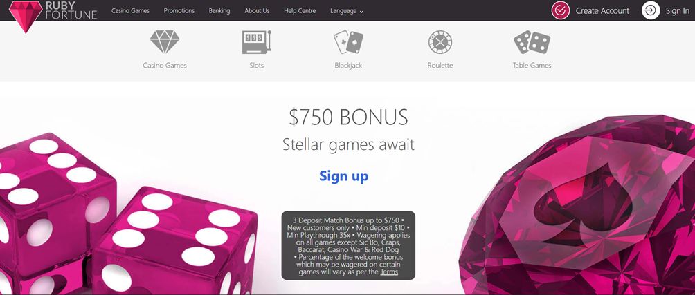 Fortune ruby casino